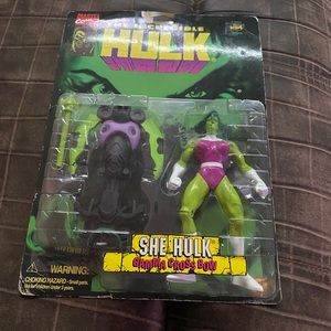 Vintage She hulk figure